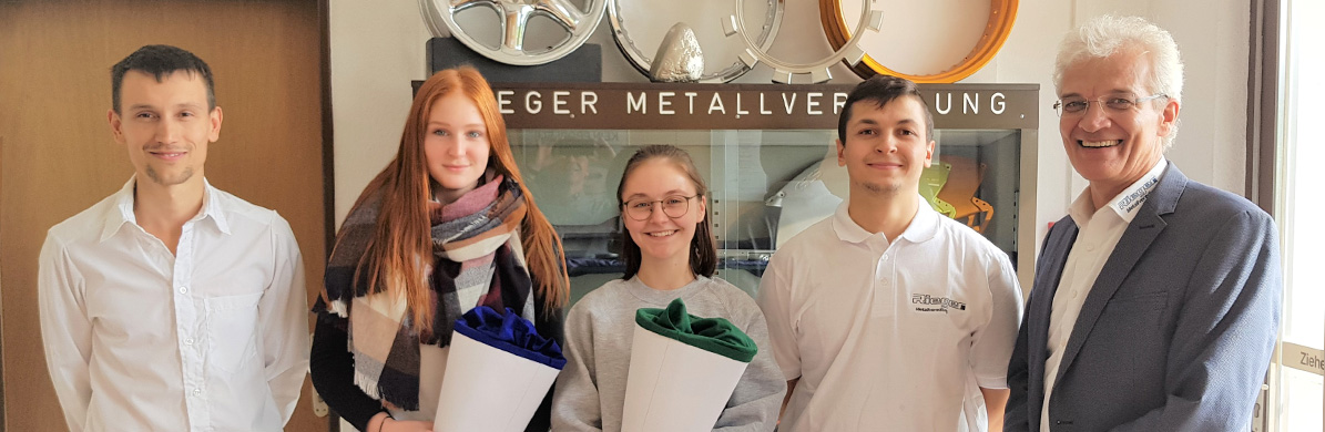 Rieger Metallveredlung Blog – Auszubildende 2019 begrüßt